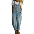 Latzhose Damen mit lockerer Passform und praktischen Taschen - J&B - 12 - Jasminaboutique.com