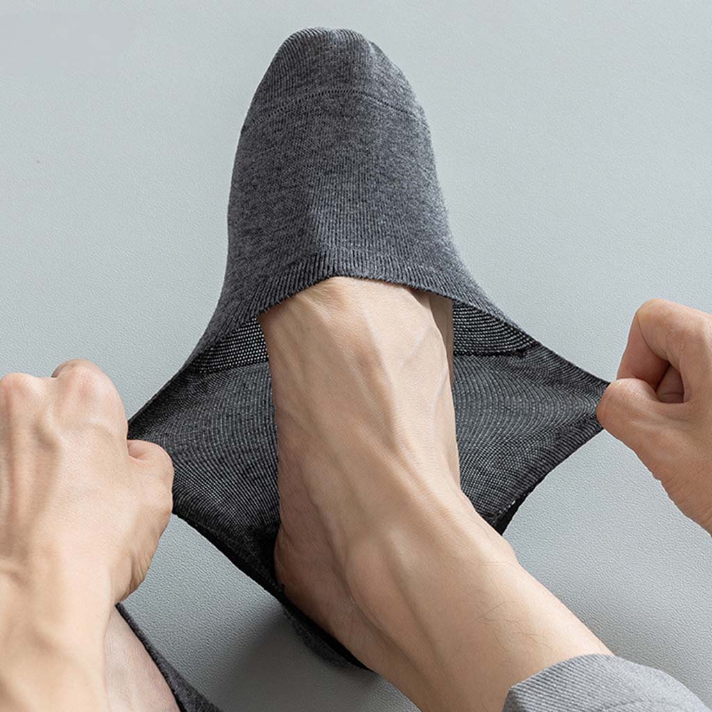 Unsichtbare Anti-Rutsch Socken Herren mit perfekter Passform - J&B - 3 - Jasminaboutique.com