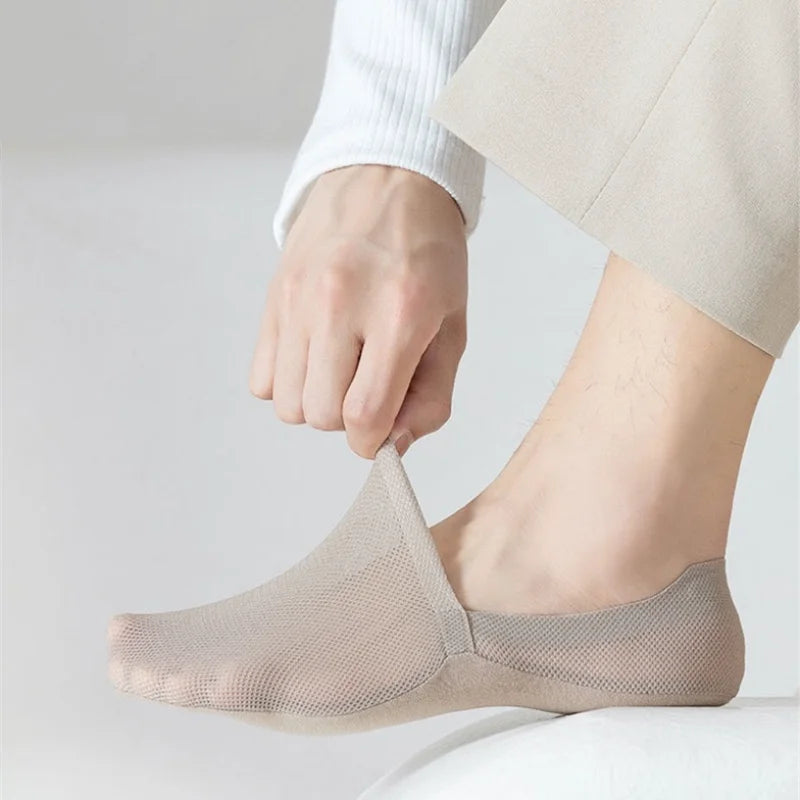 Socken Herren mit rutschfester Technologie und niedrigem Schnitt - J&B - 5 - Jasminaboutique.com