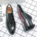 Oxford Schuhe Herren mit klassischem Schnitt und feinen Details - J&B - 5 - Jasminaboutique.com