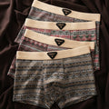 Boxershorts Herren mit elastischem Bund und gemustertem Design - J&B - 1 - Jasminaboutique.com