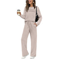 Lounge Set Damen mit lässigem Schnitt und verstellbarem Bund - J&B - 9 - Jasminaboutique.com