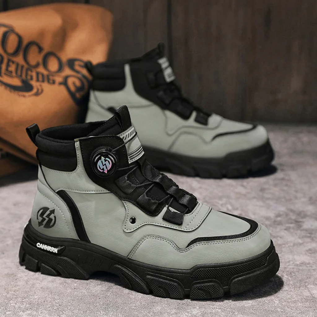 Taktische Stiefel Damen mit hohem Schnitt und strapazierfähiger Sohle - J&B - 9 - Jasminaboutique.com