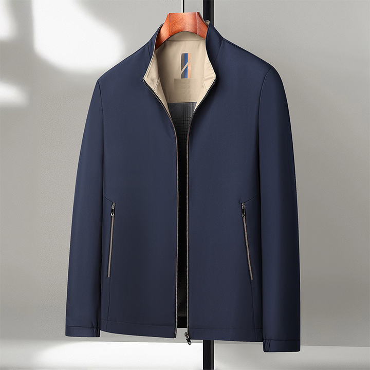 Jacke Herren mit Stehkragen und Reißverschluss - J&B - 2 - Jasminaboutique.com