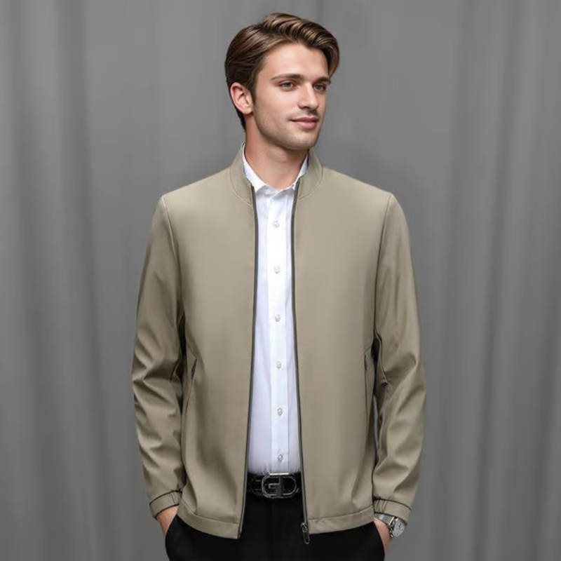 Jacke Herren mit Stehkragen und Reißverschluss - J&B - 6 - Jasminaboutique.com