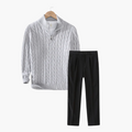 Outfit Herren mit Pullover und Hose - J&B - 1 - Jasminaboutique.com