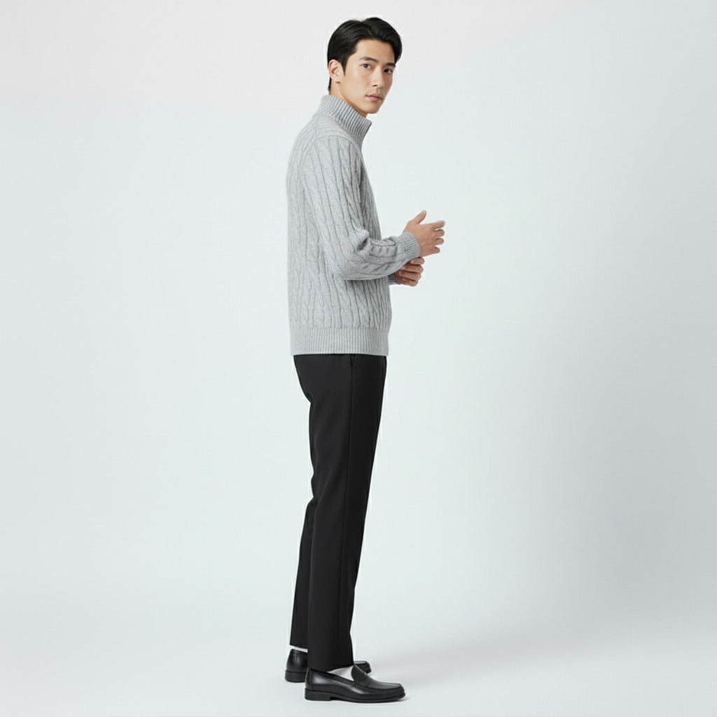 Outfit Herren mit Pullover und Hose - J&B - 3 - Jasminaboutique.com
