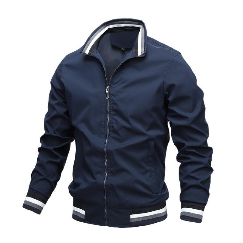 Herren Freizeitjacke mit sportlichem Schnitt und praktischen Taschen - J&B - 7 - Jasminaboutique.com