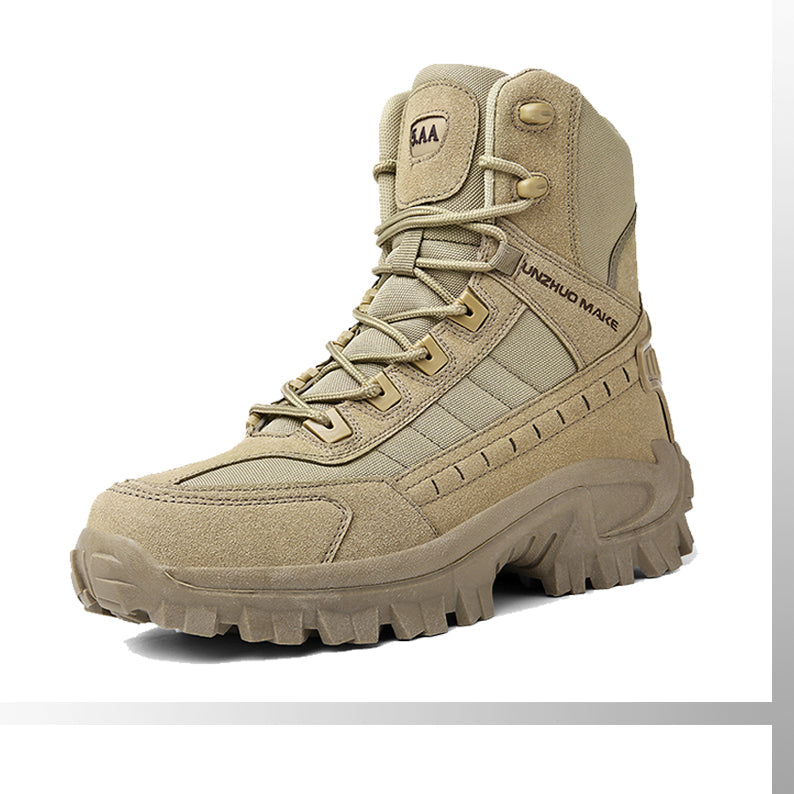 Herren Tactical Boots mit hohem Schnitt und rutschfester Sohle - J&B - 1 - Jasminaboutique.com