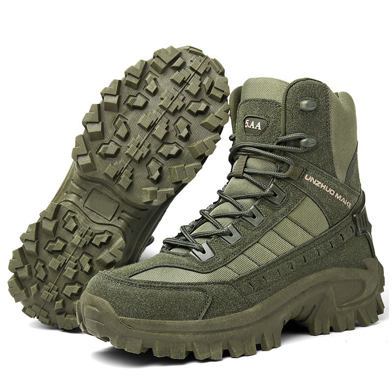 Herren Tactical Boots mit hohem Schnitt und rutschfester Sohle - J&B - 17 - Jasminaboutique.com