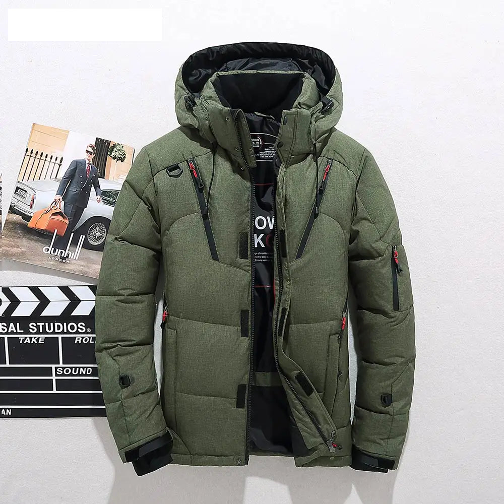 Winterjacke Herren mit tailliertem Schnitt und praktischen Taschen - J&B - 5 - Jasminaboutique.com