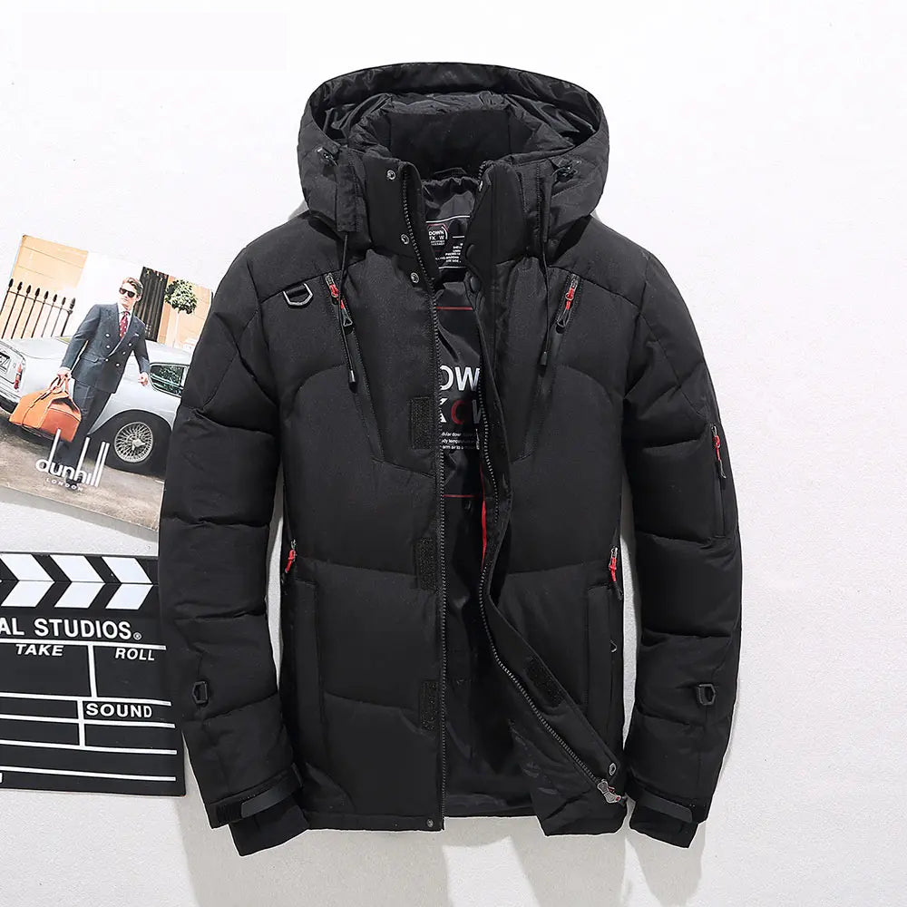 Winterjacke Herren mit tailliertem Schnitt und praktischen Taschen - J&B - 7 - Jasminaboutique.com