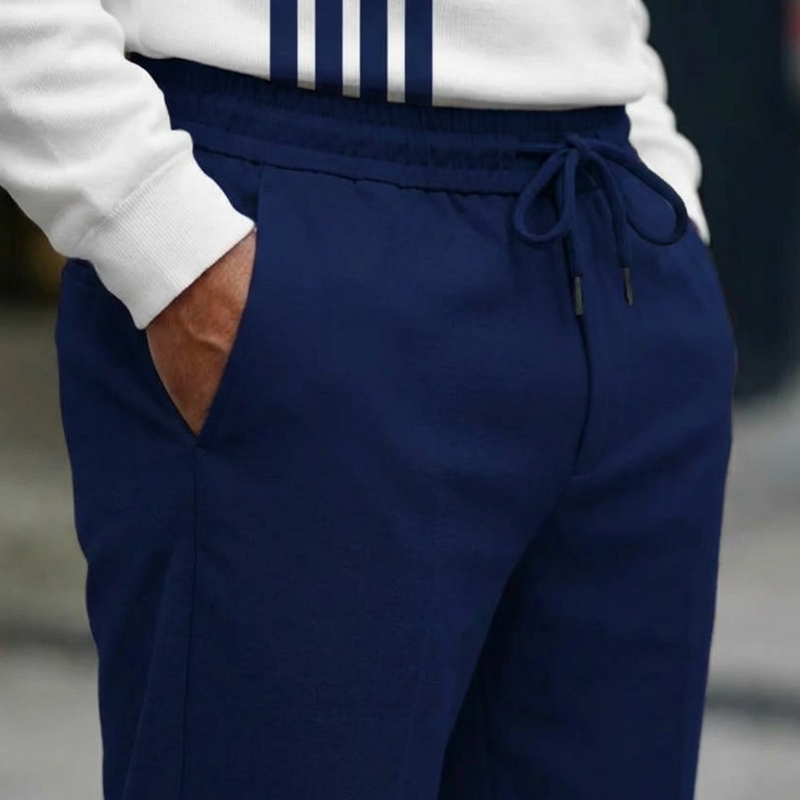 Outfit Herren mit Zip-Hemd und Hose - J&B - 10 - Jasminaboutique.com