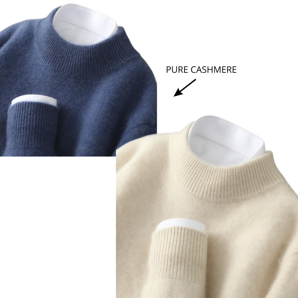 Pullover Damen - Entspanntes Design mit feinem Kragen - J&B - 5 - Jasminaboutique.com