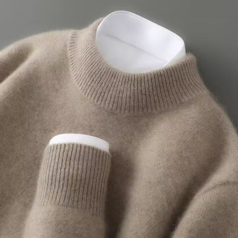 Pullover Damen - Entspanntes Design mit feinem Kragen - J&B - 7 - Jasminaboutique.com