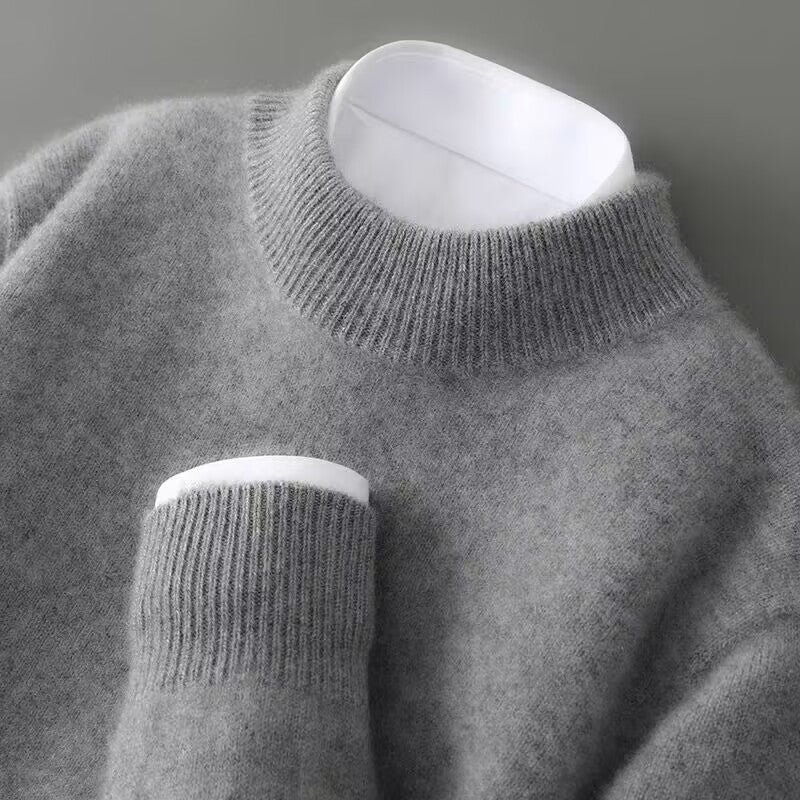 Pullover Damen - Entspanntes Design mit feinem Kragen - J&B - 9 - Jasminaboutique.com
