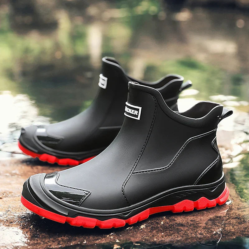 Herren Boots mit rutschfester Sohle und sportlichem Design - J&B - 1 - Jasminaboutique.com