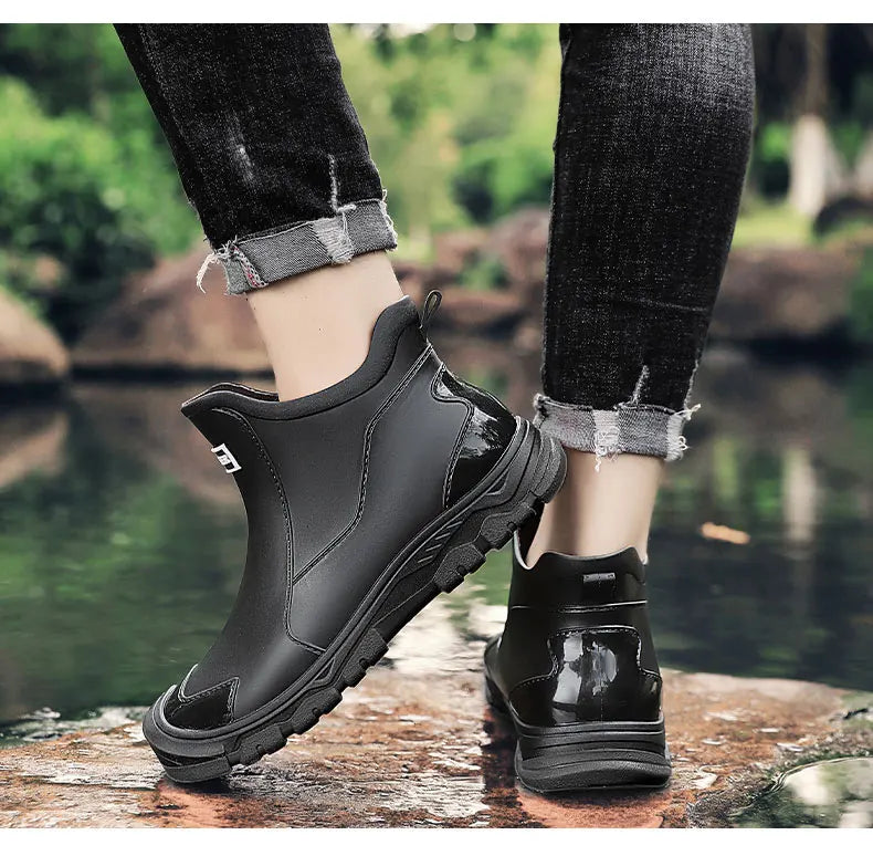 Herren Boots mit rutschfester Sohle und sportlichem Design - J&B - 11 - Jasminaboutique.com