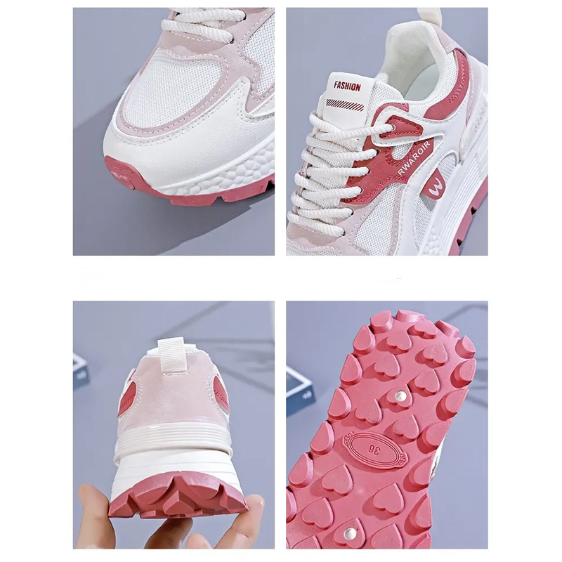 Sneaker Damen mit trendiger Silhouette und rutschfester Sohle - J&B - 8 - Jasminaboutique.com