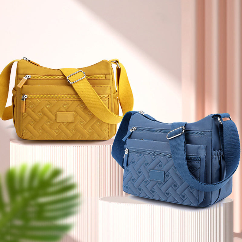 Umhängetasche Damen mit praktischen Fächern - J&B - 3 - Jasminaboutique.com
