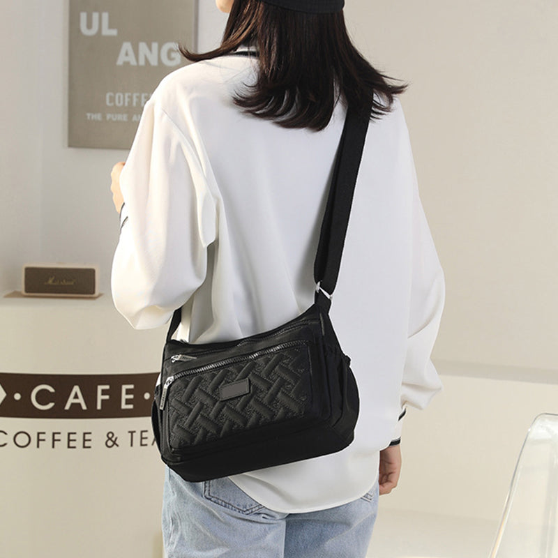 Umhängetasche Damen mit praktischen Fächern - J&B - 5 - Jasminaboutique.com