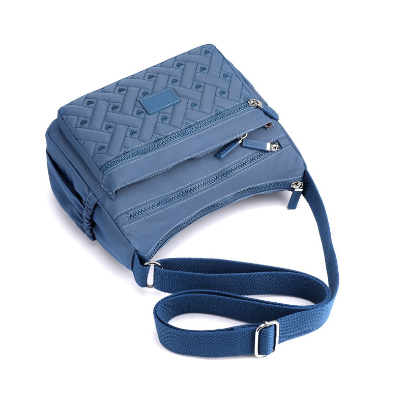 Umhängetasche Damen mit praktischen Fächern - J&B - 9 - Jasminaboutique.com
