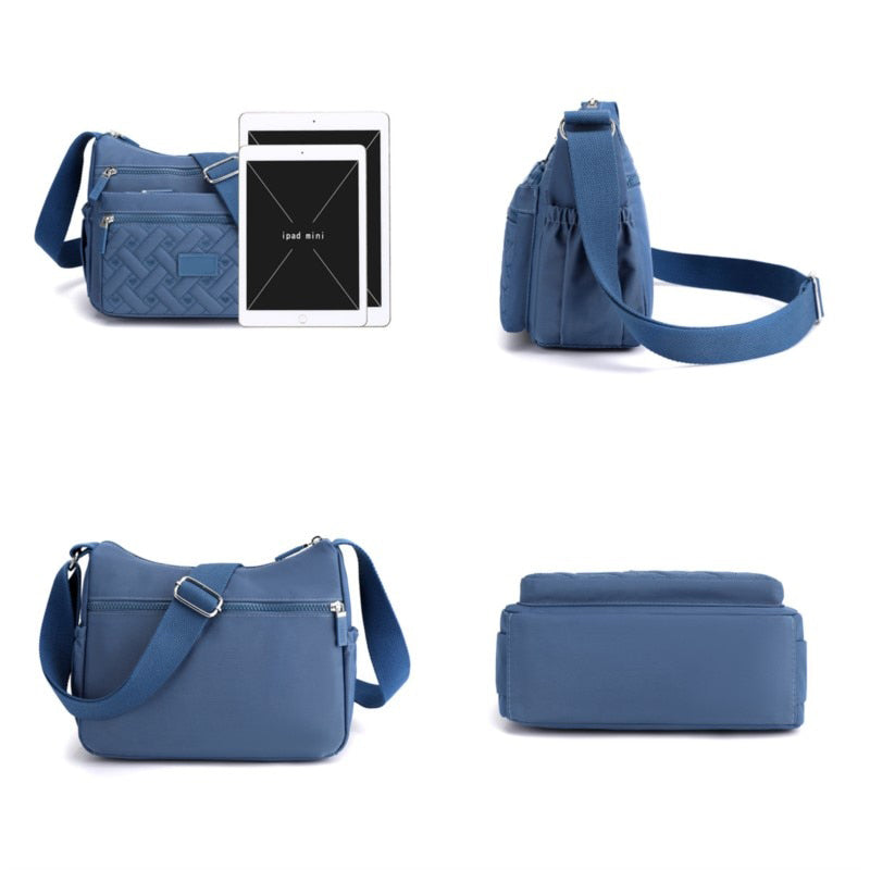 Umhängetasche Damen mit praktischen Fächern - J&B - 10 - Jasminaboutique.com