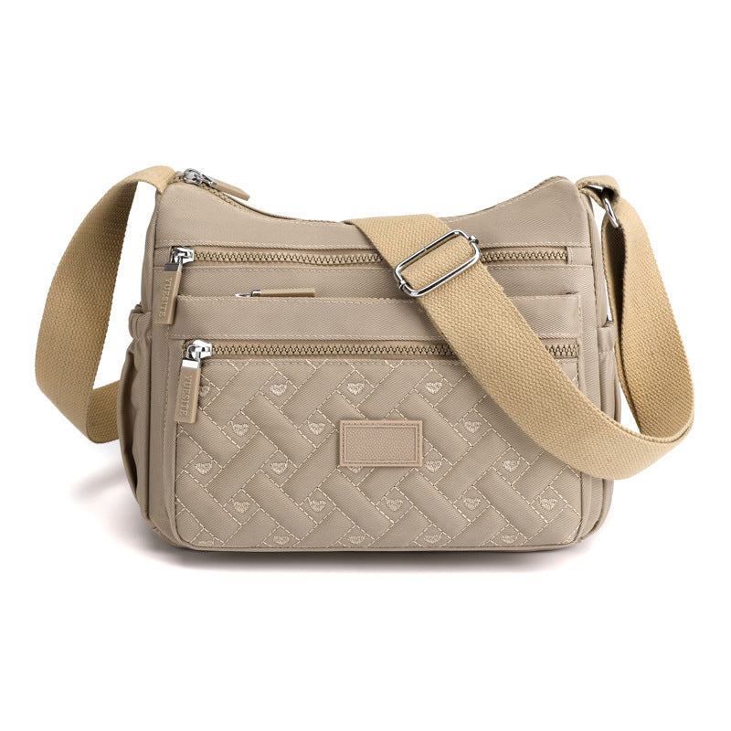 Umhängetasche Damen mit praktischen Fächern - J&B - 24 - Jasminaboutique.com