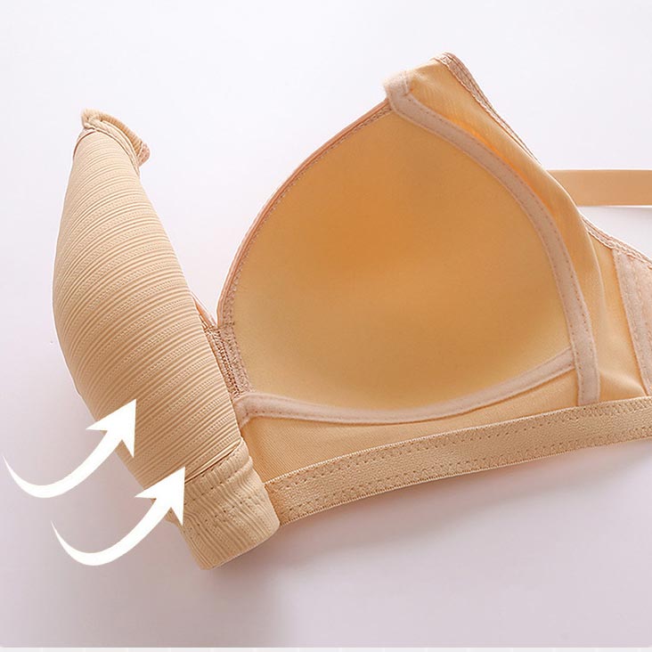 Bequemer BH für Damen mit elastischer Passform und verstellbaren Trägern - J&B - 7 - Jasminaboutique.com
