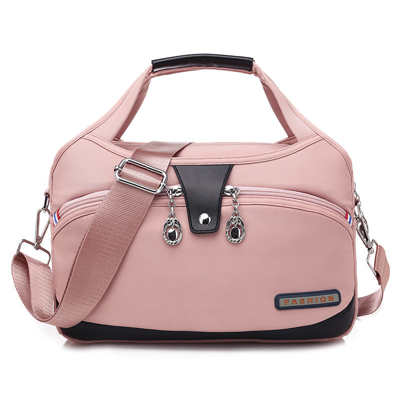 Modische Umhängetasche Damen mit Diebstahlschutz und verstellbarem Schultergurt - J&B - 14 - Jasminaboutique.com