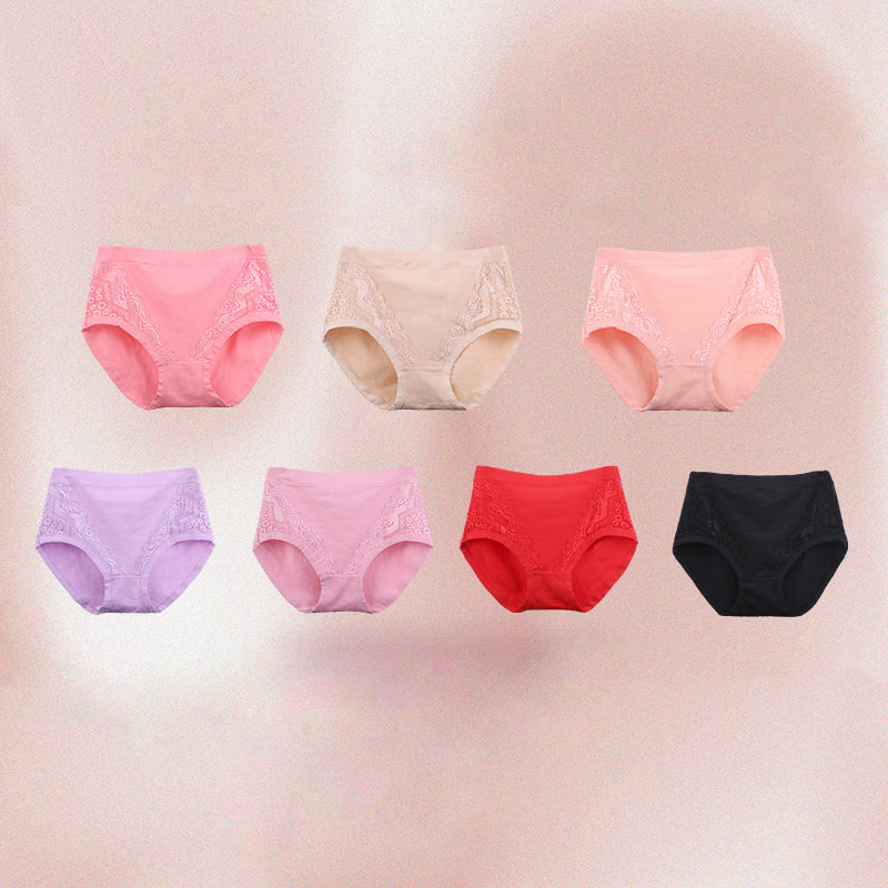 Damen Unterwäsche hohe Taille mit Spitze - J&B - 20 - Jasminaboutique.com