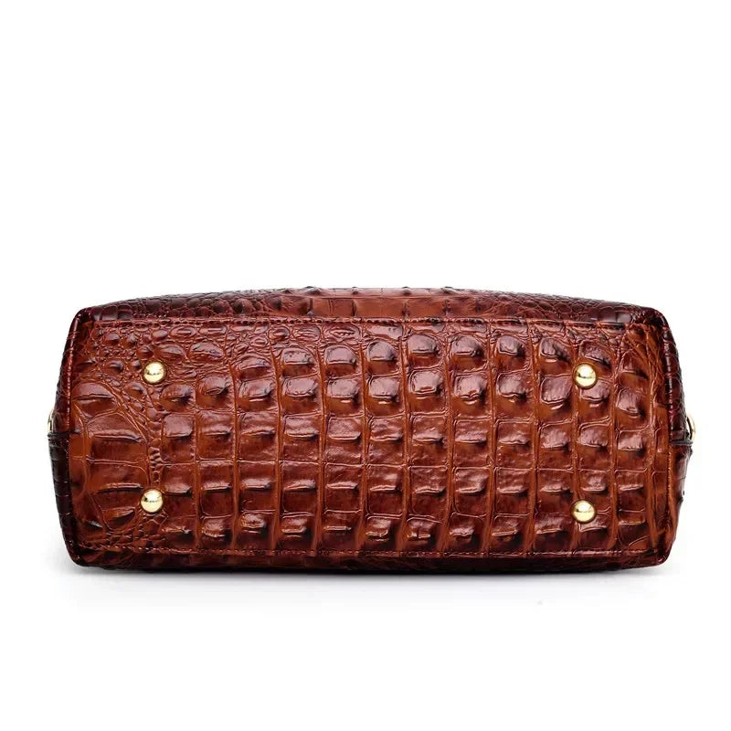 Handtasche Damen mit rundem Griff und eleganten Details - J&B - 14 - Jasminaboutique.com