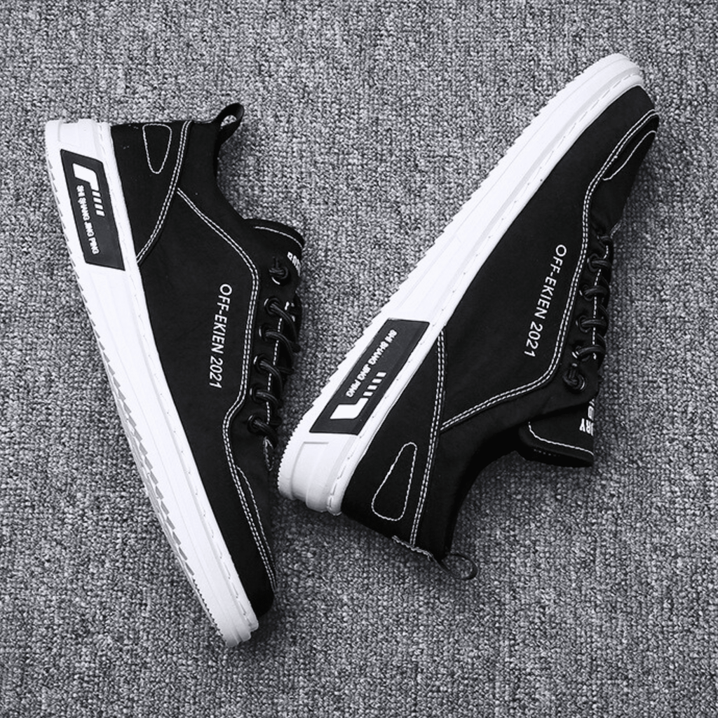 Sneaker Herren mit lässigem Schnitt und bequemer Passform - J&B - 10 - Jasminaboutique.com