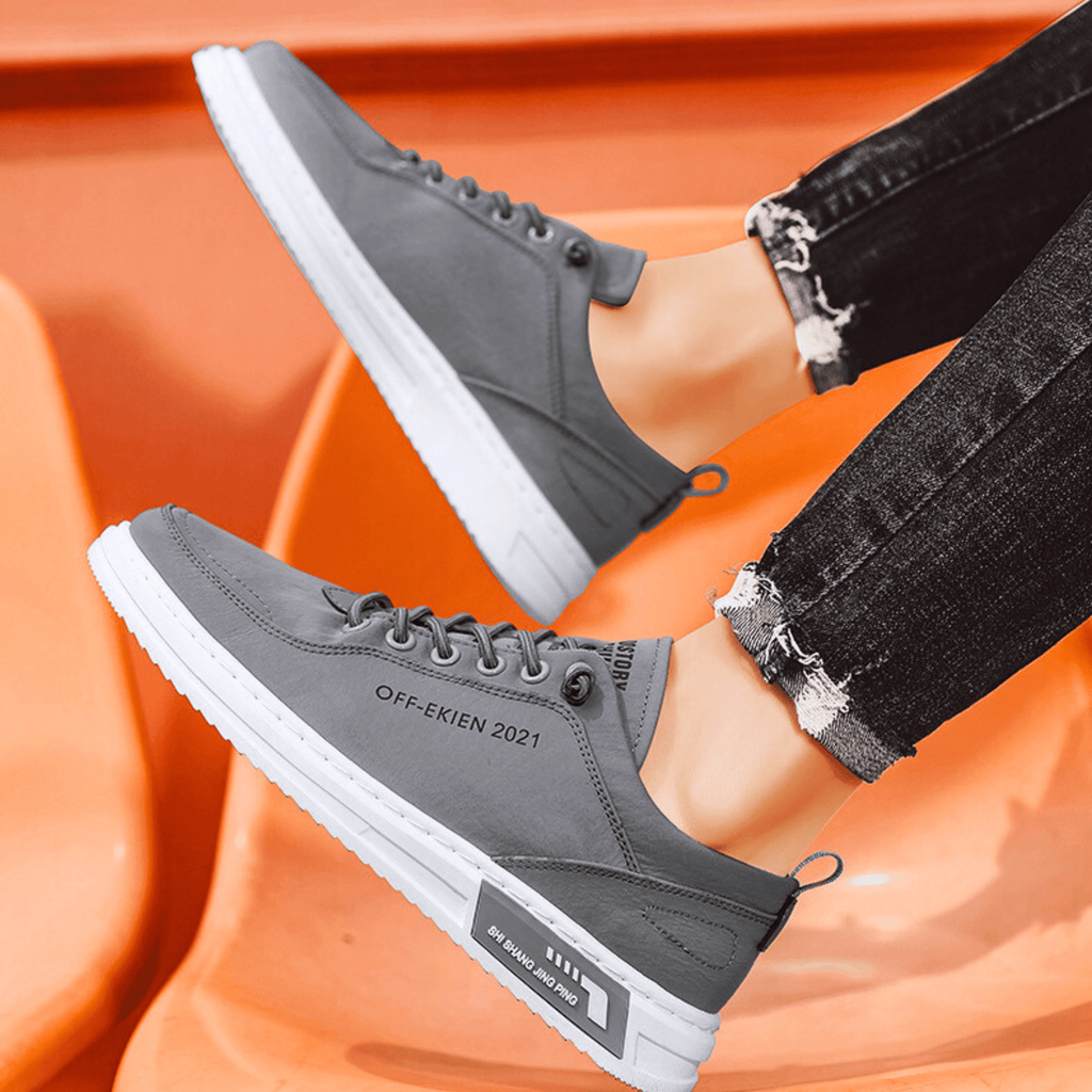 Sneaker Herren mit lässigem Schnitt und bequemer Passform - J&B - 14 - Jasminaboutique.com