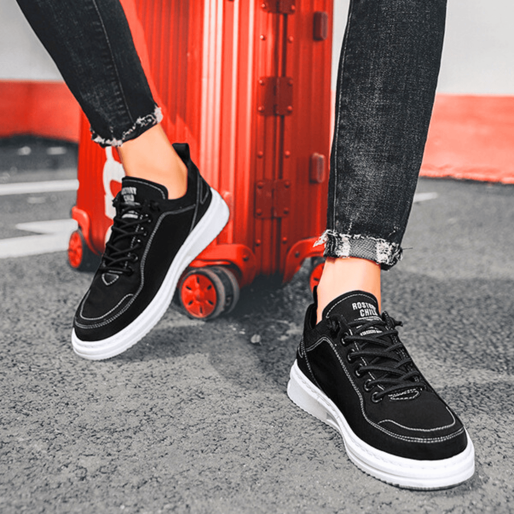 Sneaker Herren mit lässigem Schnitt und bequemer Passform - J&B - 19 - Jasminaboutique.com