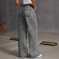 Jeans Damen mit hohem Bund und entspannter Passform - J&B - 10 - Jasminaboutique.com