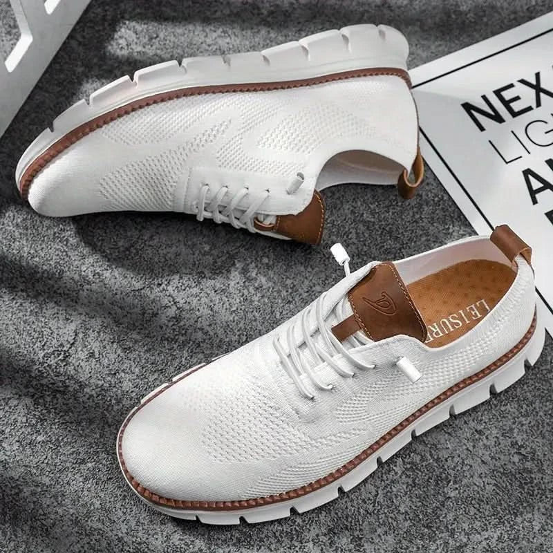 Sneakers Herren mit niedrigem Schnitt und sportlichem Design - J&B - 3 - Jasminaboutique.com