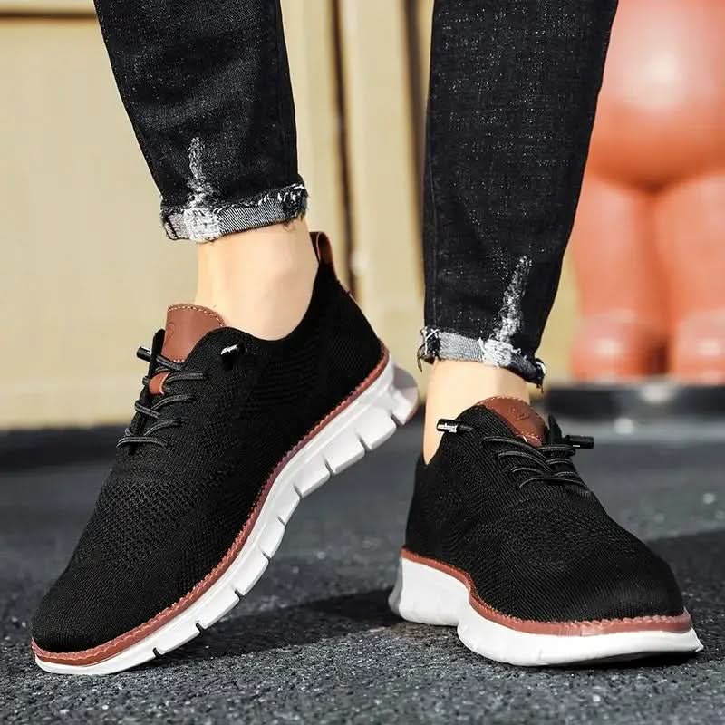 Sneakers Herren mit niedrigem Schnitt und sportlichem Design - J&B - 15 - Jasminaboutique.com
