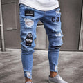 Herren Jeans mit Ripped-Design und Slim Fit - J&B - 11 - Jasminaboutique.com