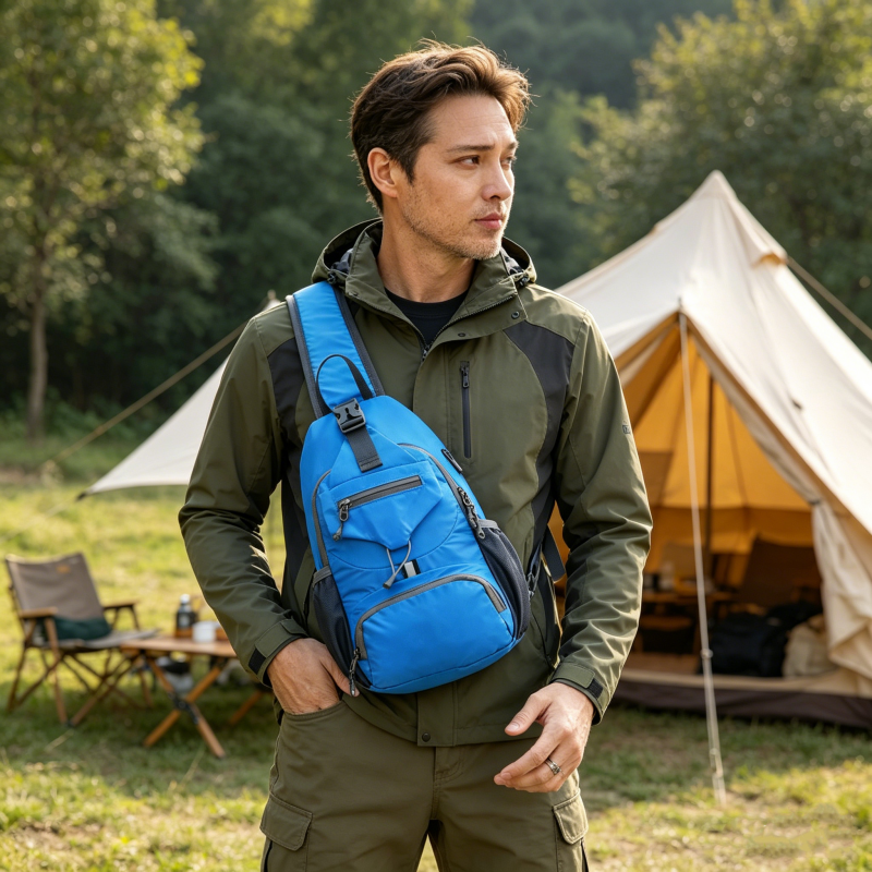Outdoor Sling Bag Herren – Praktische Fächer, Ergonomisches Design - J&B - 1 - Jasminaboutique.com