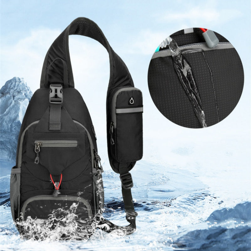Outdoor Sling Bag Herren – Praktische Fächer, Ergonomisches Design - J&B - 6 - Jasminaboutique.com