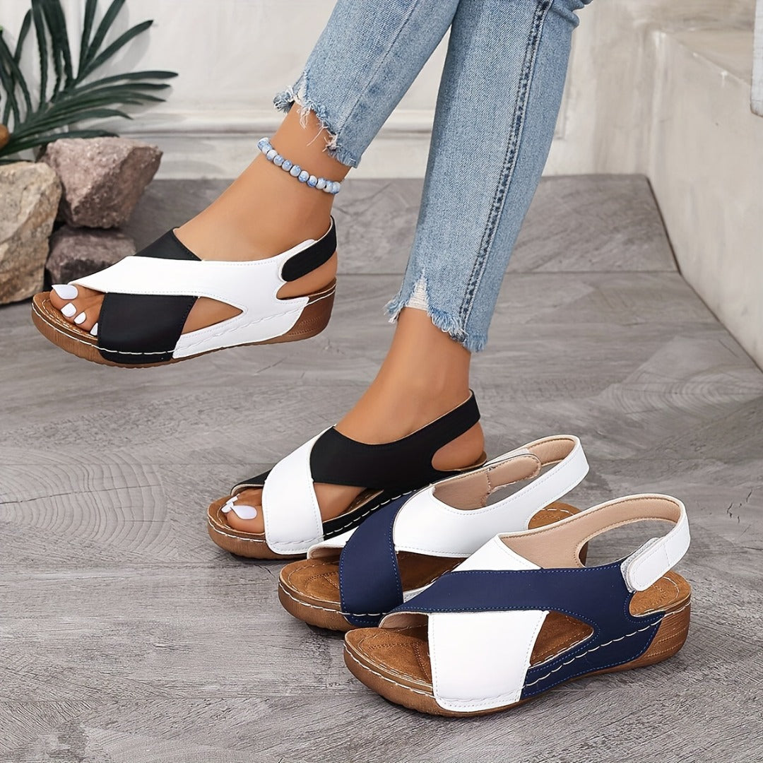 Sandalen Damen mit modernem Schnitt und bequemer Passform - J&B - 1 - Jasminaboutique.com