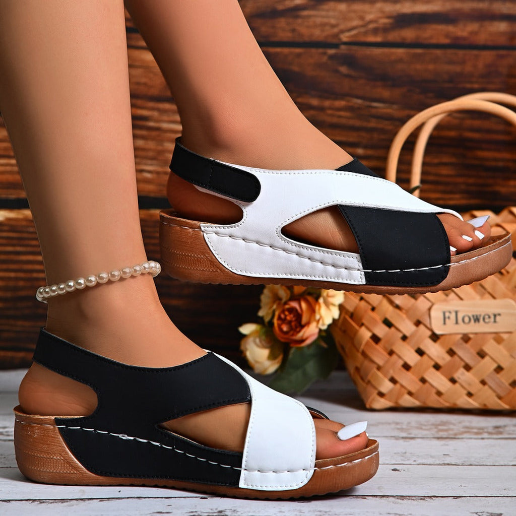 Sandalen Damen mit modernem Schnitt und bequemer Passform - J&B - 3 - Jasminaboutique.com