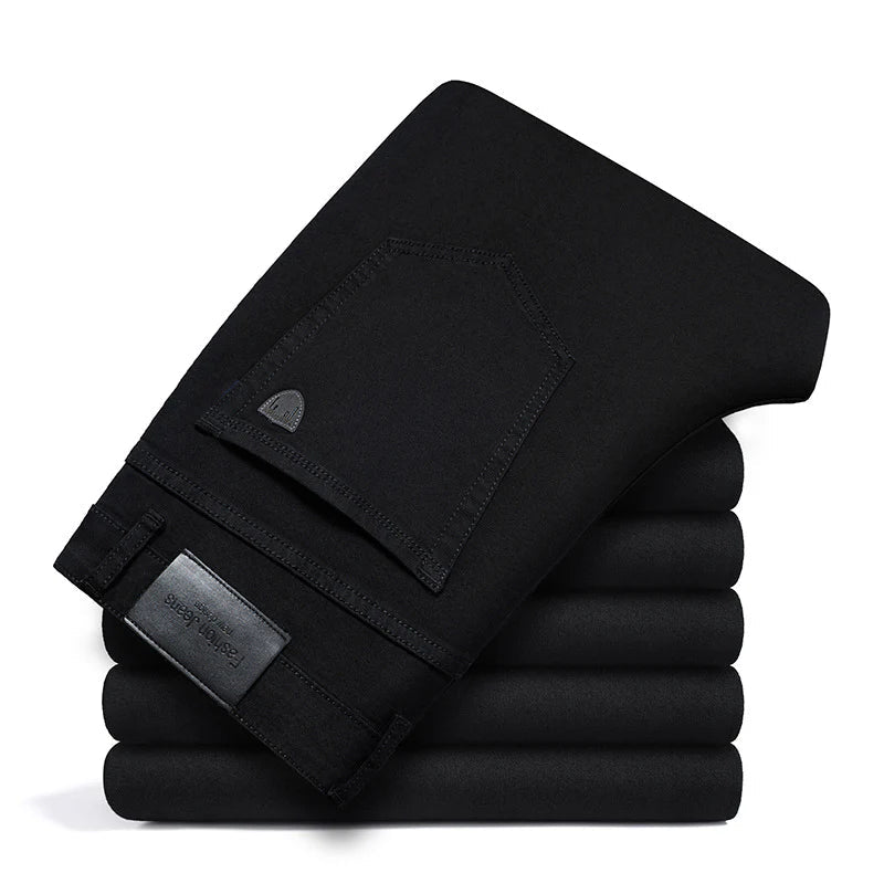 Jeans Herren mit klassischem Schnitt und bequemer Passform - J&B - 2 - Jasminaboutique.com