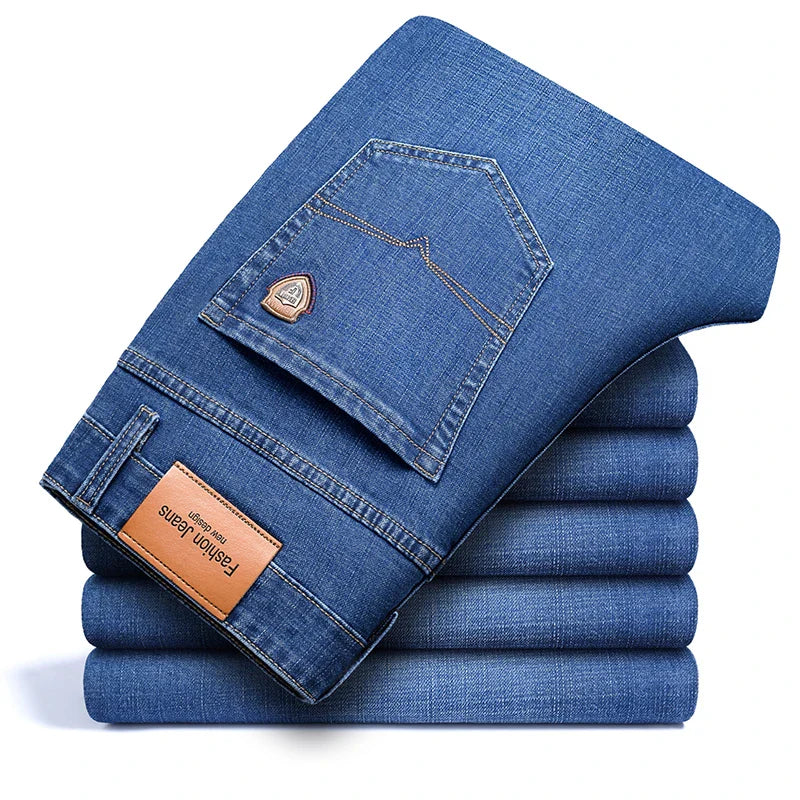 Jeans Herren mit klassischem Schnitt und bequemer Passform - J&B - 4 - Jasminaboutique.com