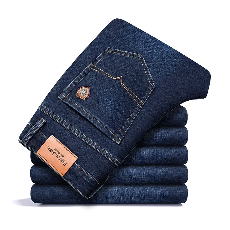 Jeans Herren mit klassischem Schnitt und bequemer Passform - J&B - 6 - Jasminaboutique.com
