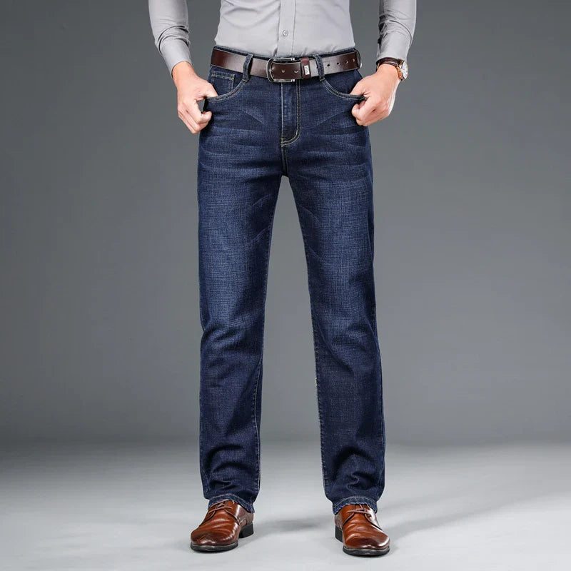 Jeans Herren mit klassischem Schnitt und bequemer Passform - J&B - 7 - Jasminaboutique.com