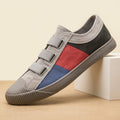 Sneaker Damen mit strukturiertem Schnitt und praktischen Riemen - J&B - 1 - Jasminaboutique.com