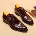 Elegante Herrenschuhe mit quadratischer Zehenpartie und schmalem Schnitt - J&B - 7 - Jasminaboutique.com