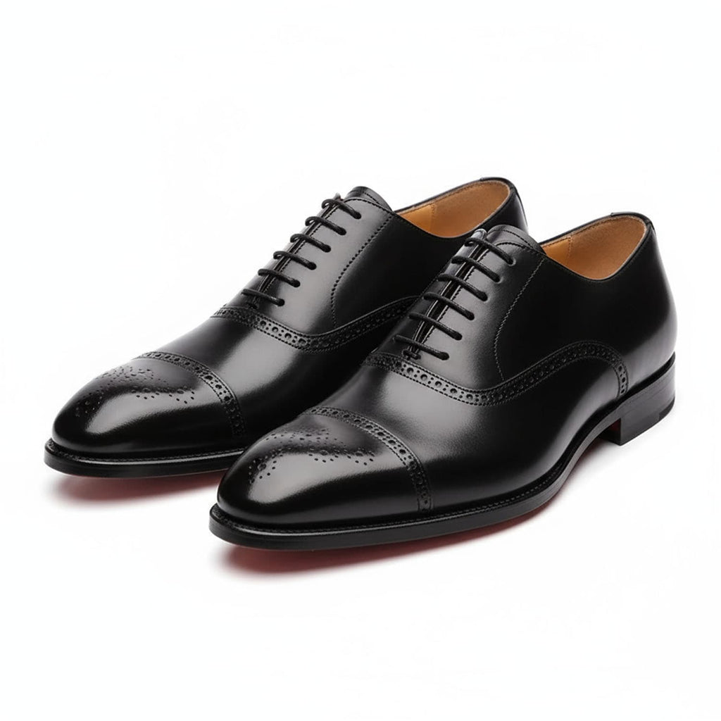 Elegante Schnürschuhe Herren mit Cap-Toe Design - J&B - 6 - Jasminaboutique.com